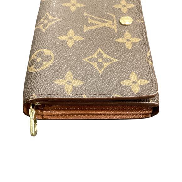 Vintage Louis Vuitton Wallet Women’s 1 Size Monogram Leather RA0928 Tresor Brown - Picture 3 of 10